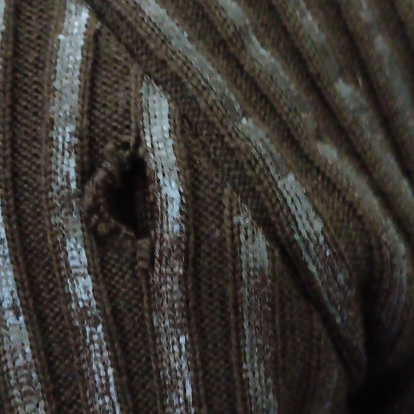 KRIZIA MAGLIA..WOOL SNAP RIBBED SWEATER..SIZE 42..VINTAGE - Picture 11 of 11